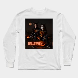 Halloween girl Long Sleeve T-Shirt